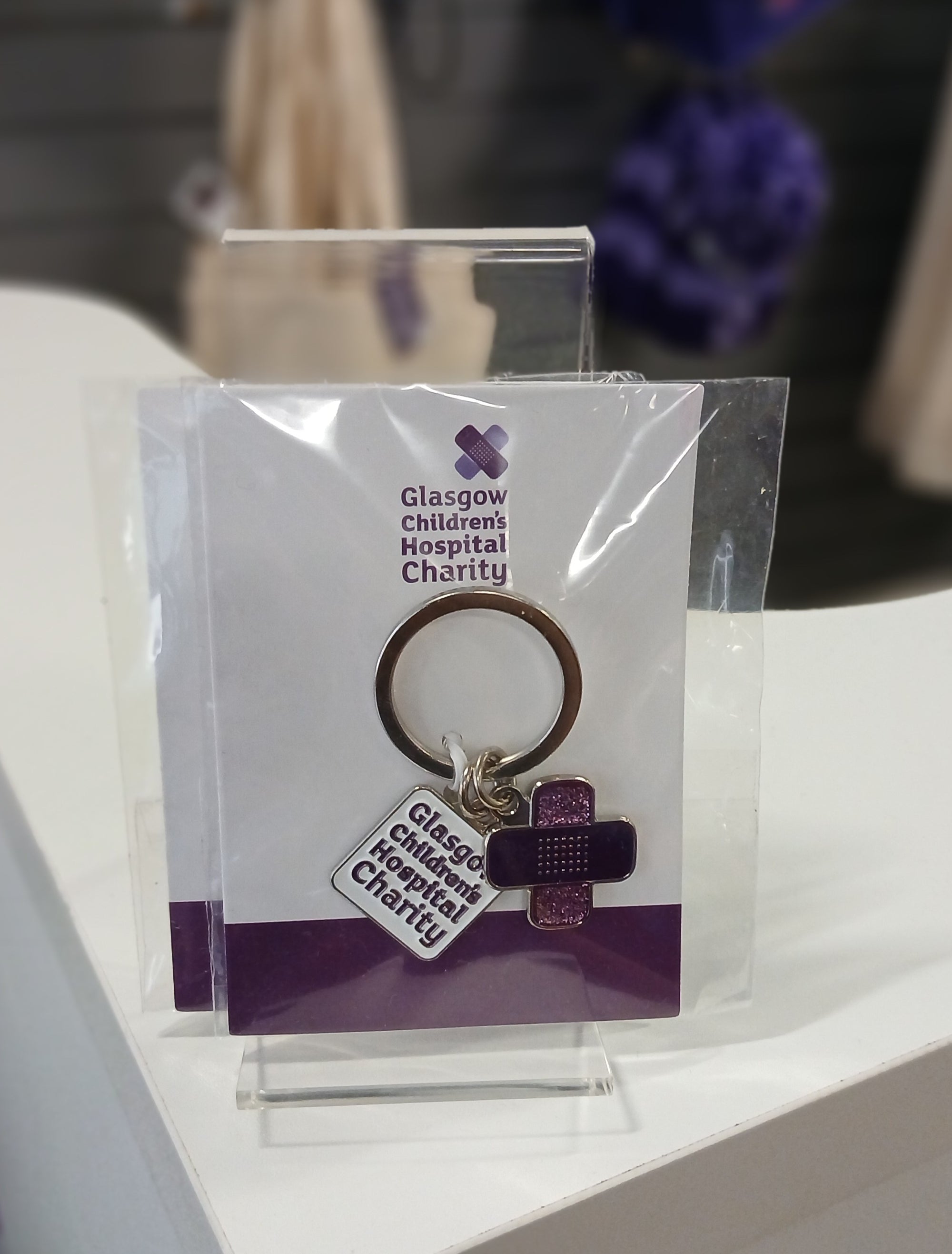 GCHC Glitter Key Ring