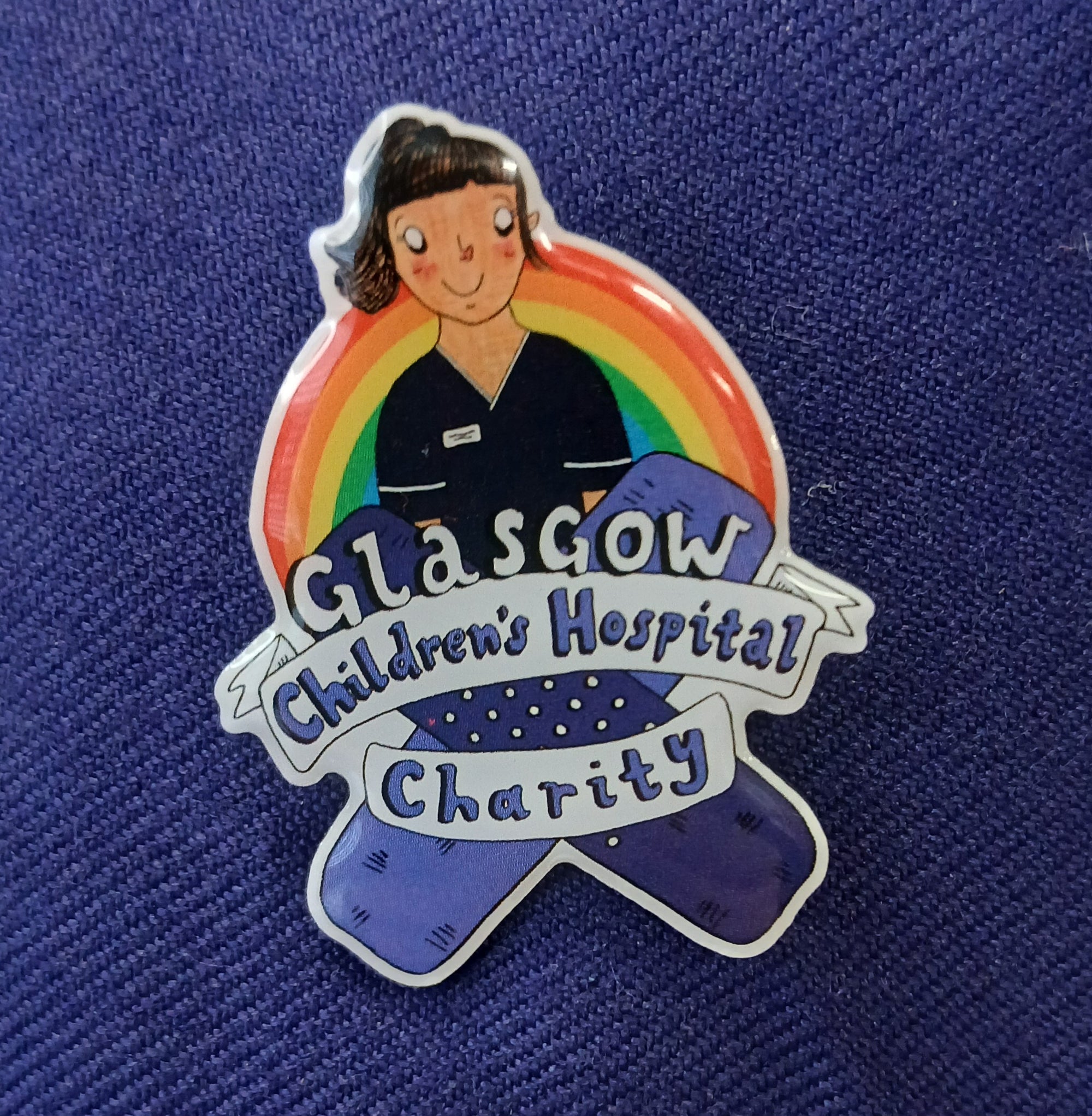 Claire Barclay Badge