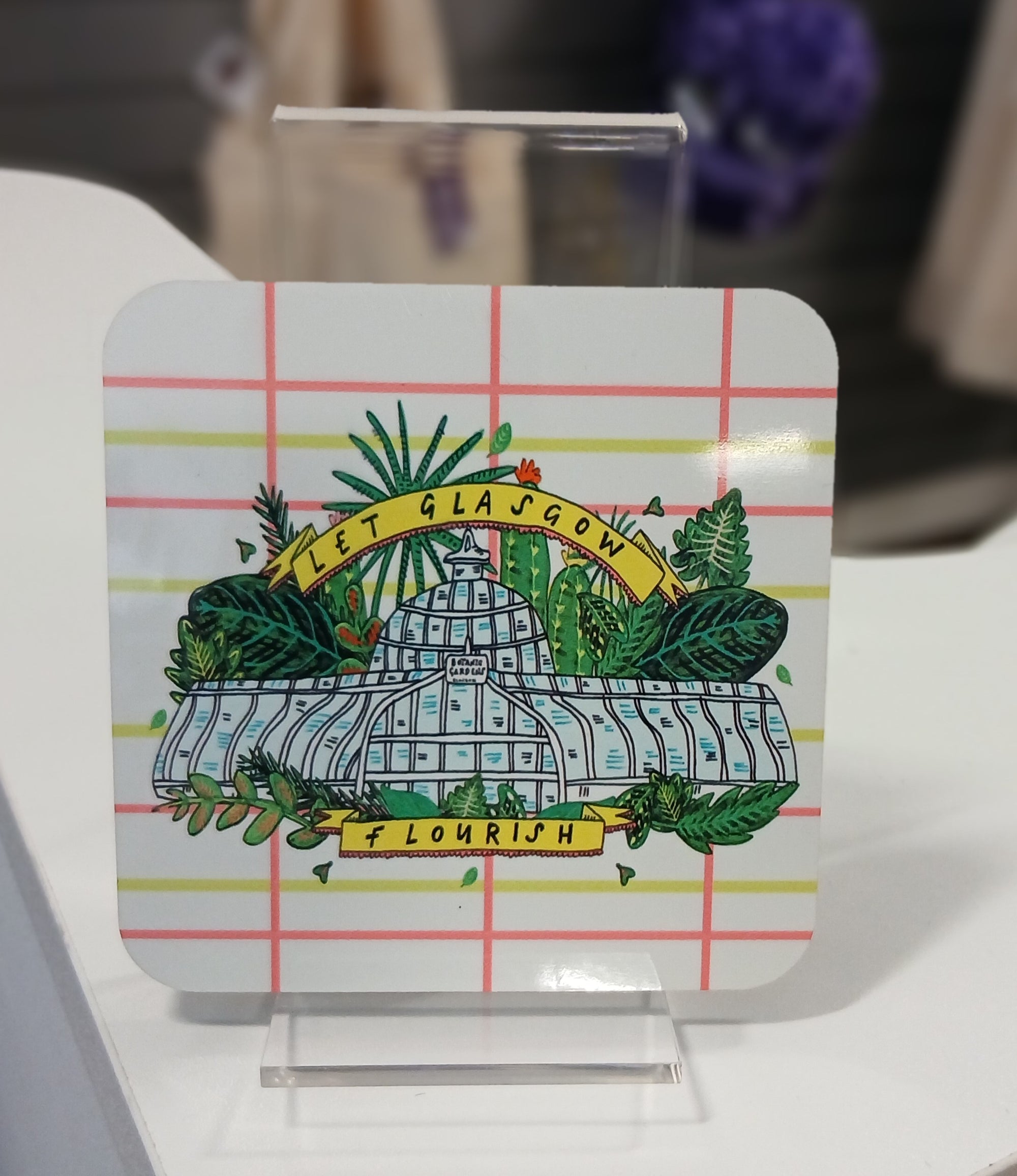 Let Glasgow Flourish Coaster
