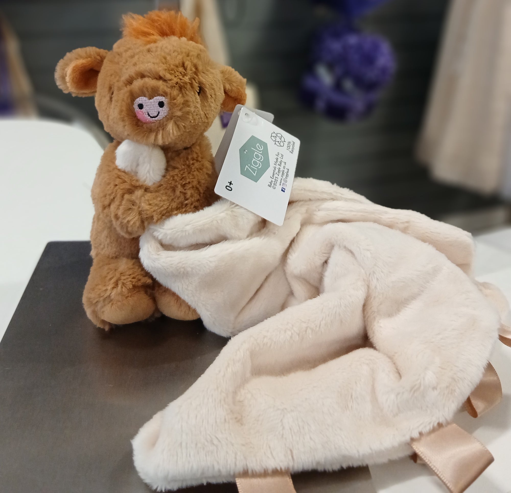 Ziggle Highland Cow Comforter