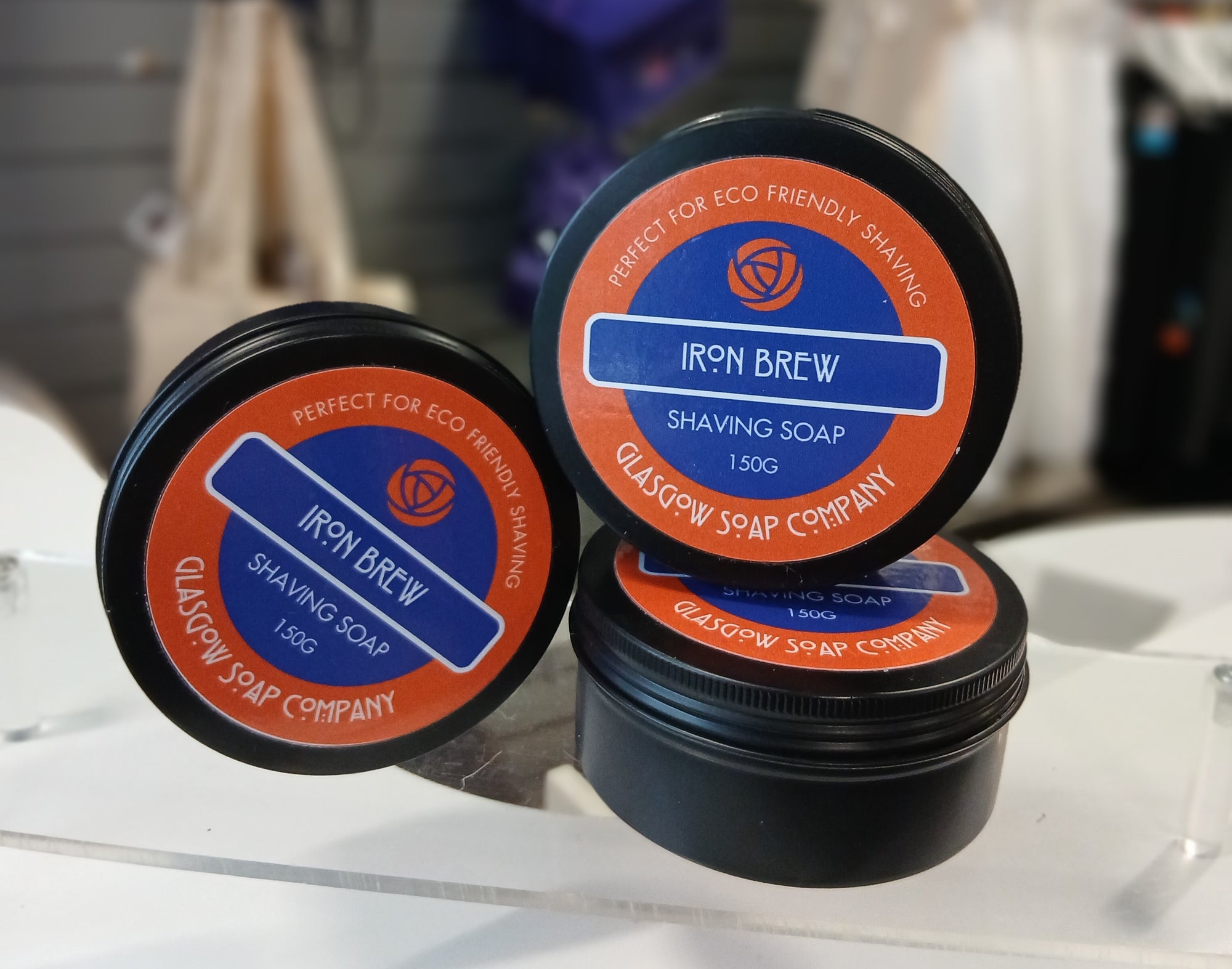 Glasgow Soap Co Iron Brew Shaving Soap