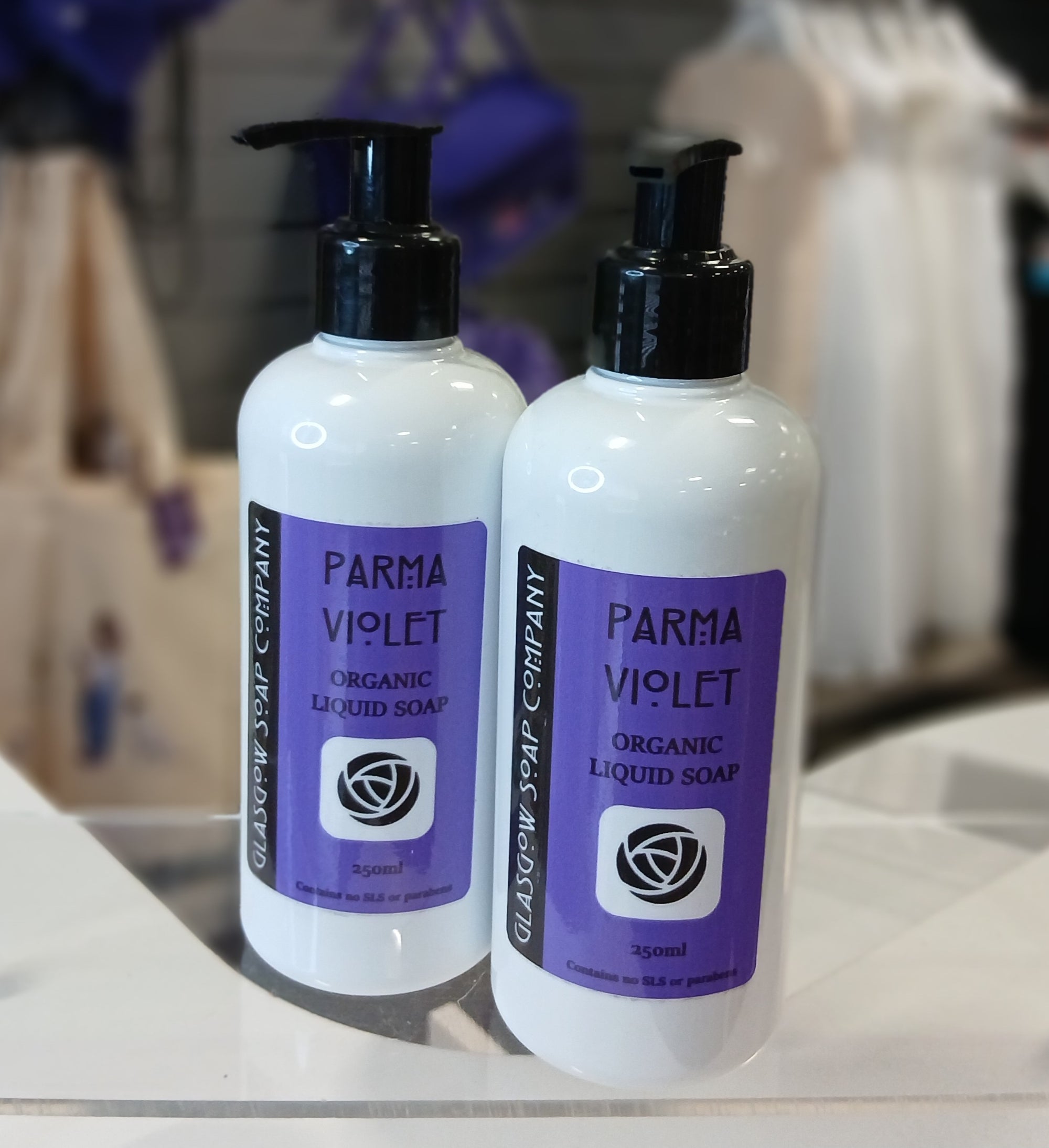 Glasgow Soap Co Parma Violet Liquid Soap