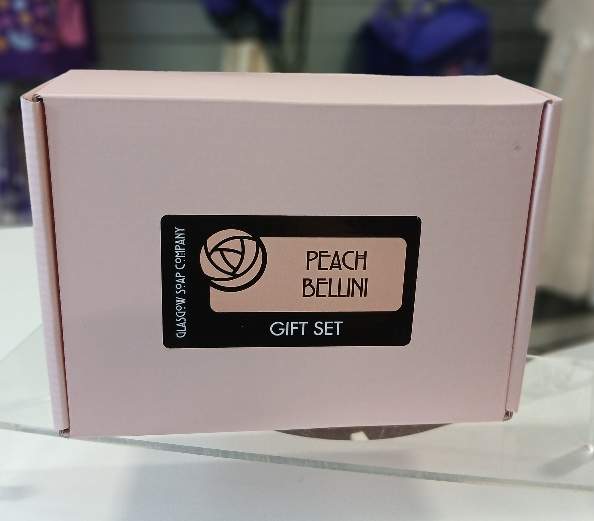 Glasgow Soap Co Peach Bellini Gift Set