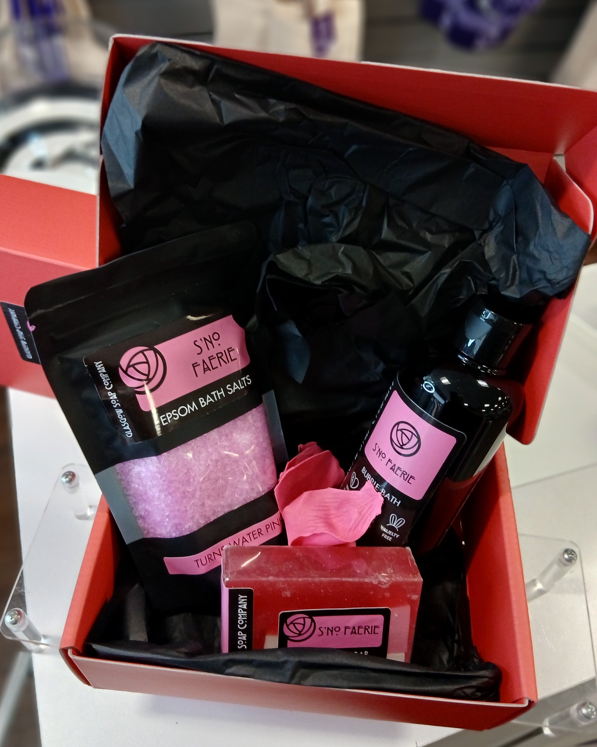 Glasgow Soap Co Sno Faerie Gift Set