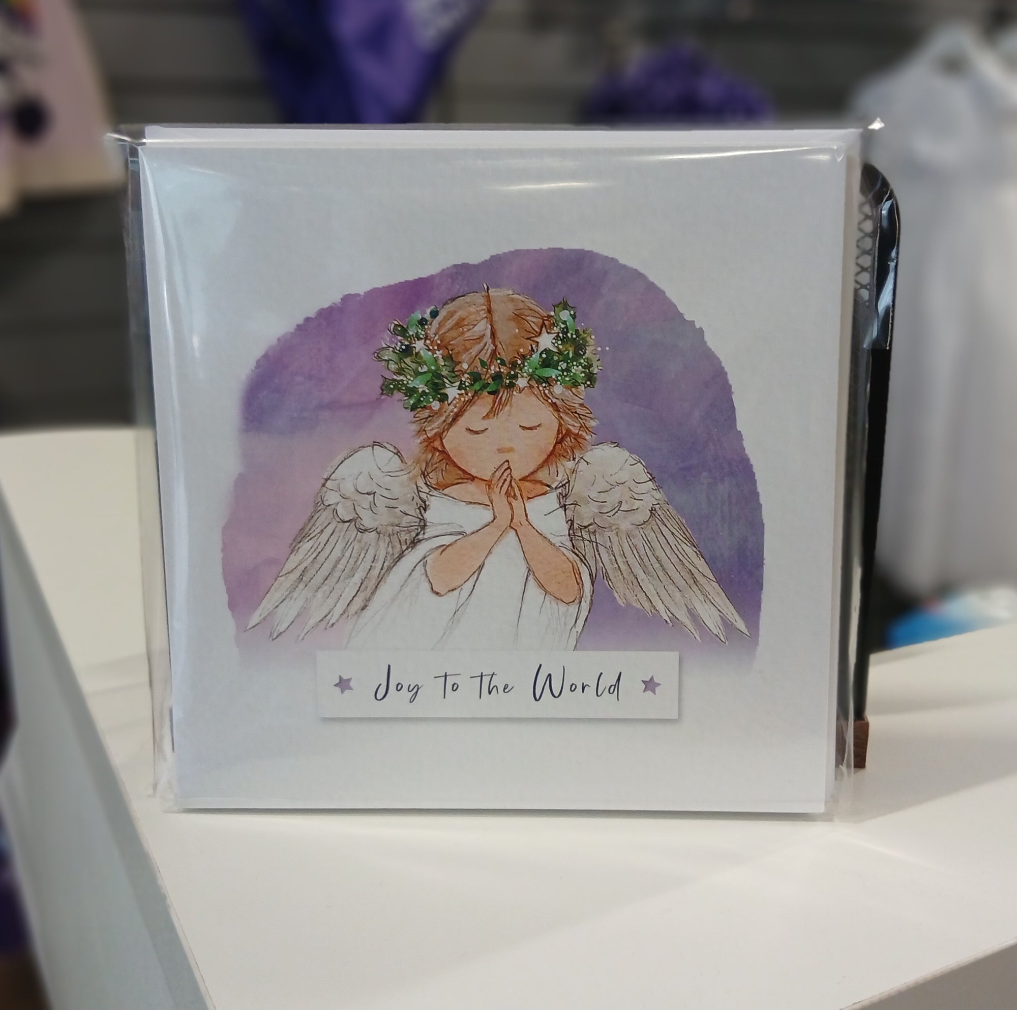 Joy To The World Angel Christmas Cards