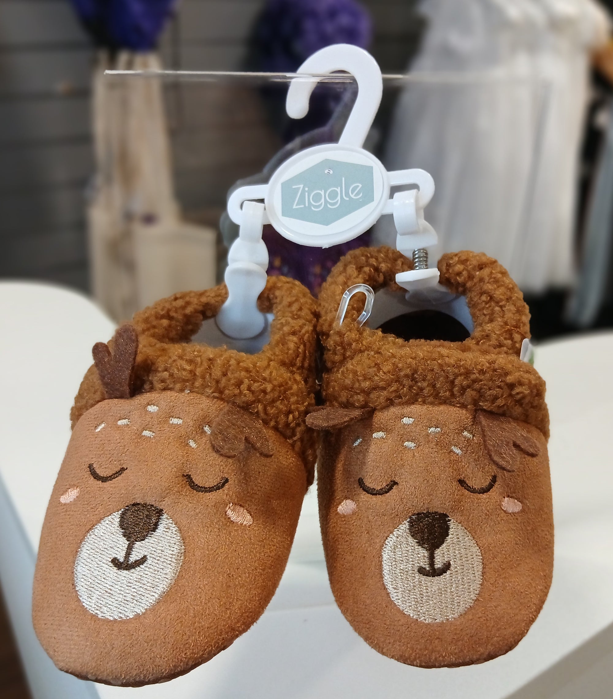 Baby Reindeer Slippers