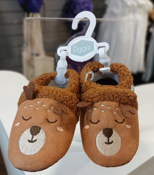 Baby Reindeer Slippers