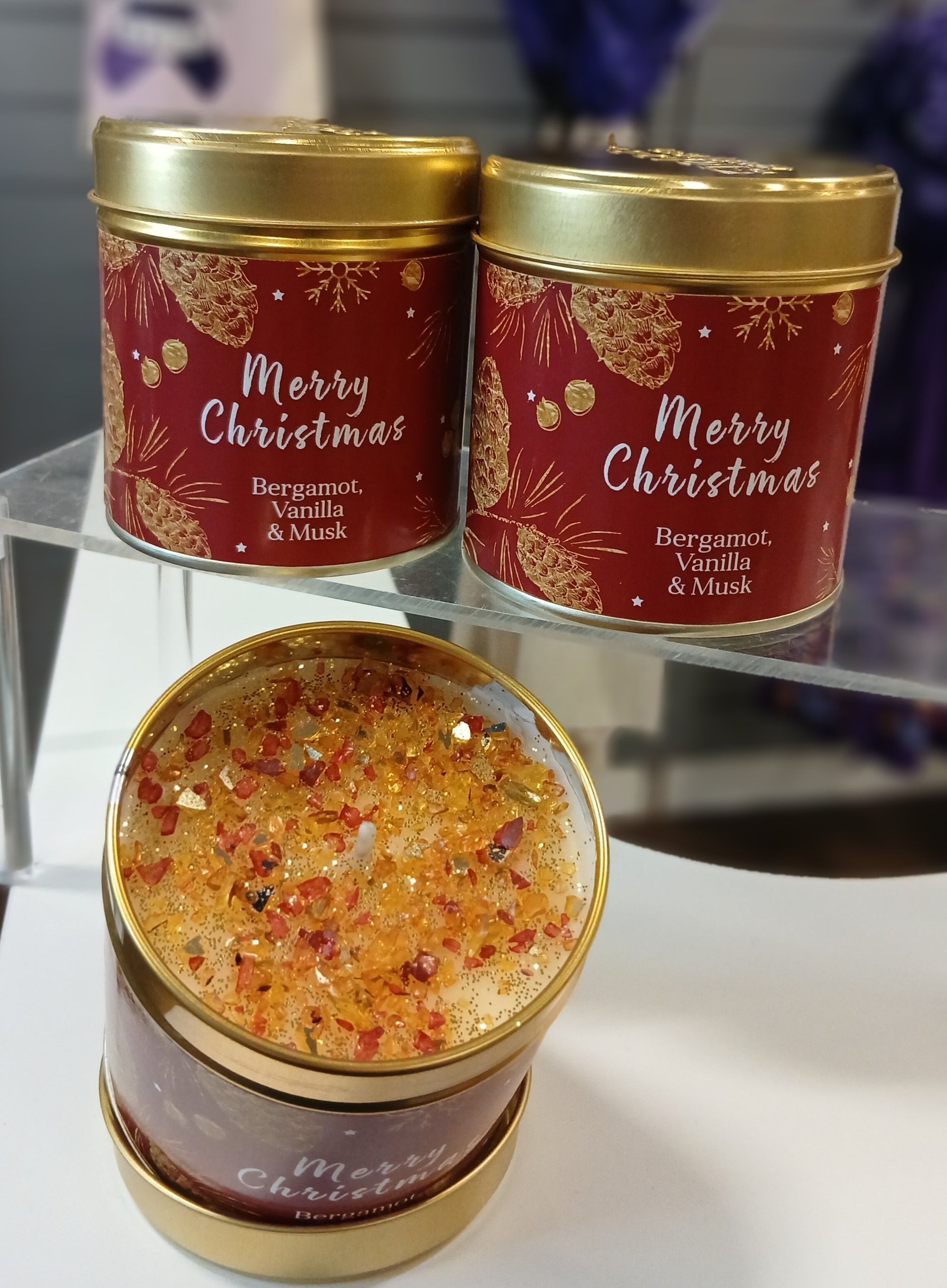 Merry Christmas Candle