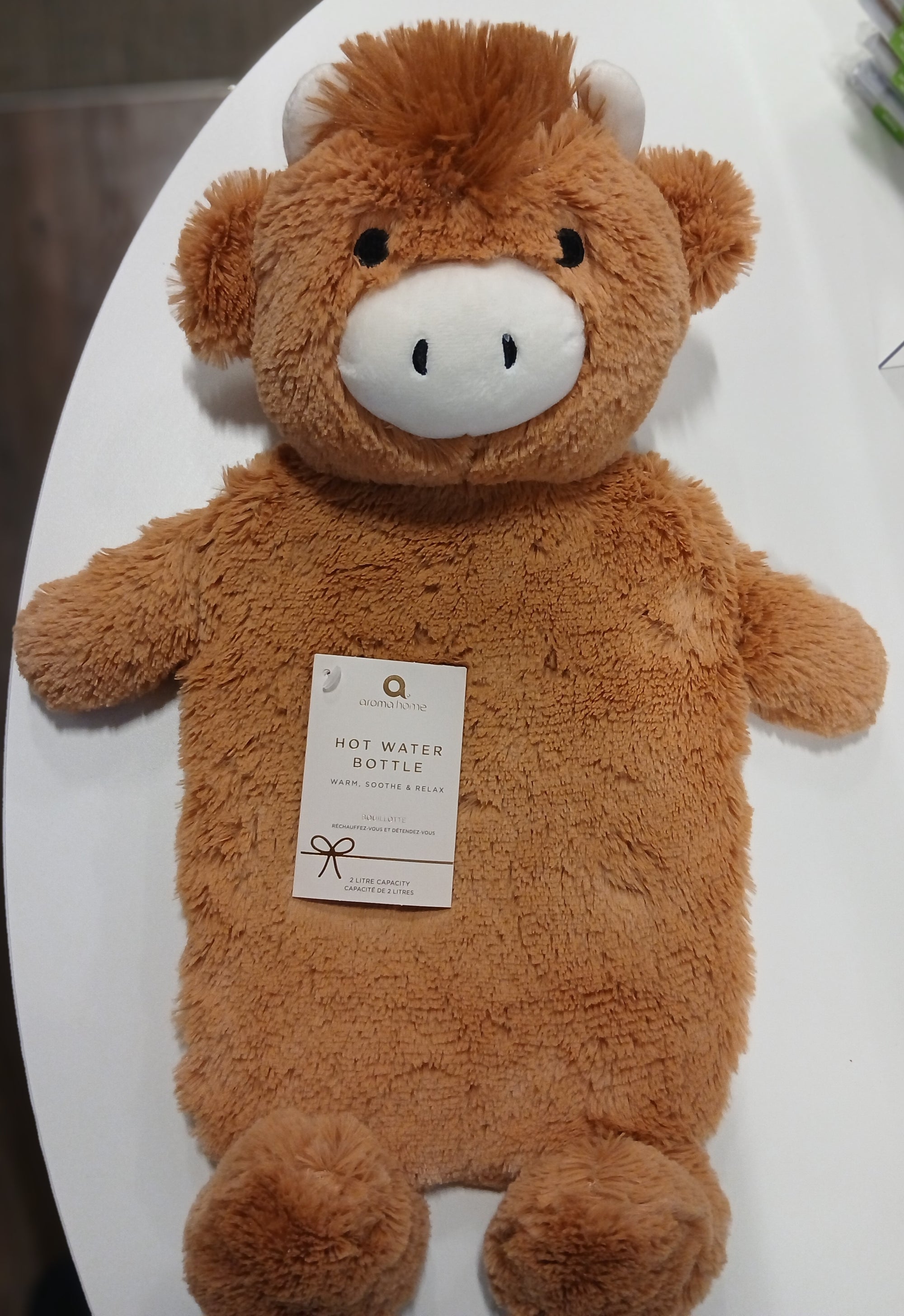 Highland Cow Hot Water Bottle