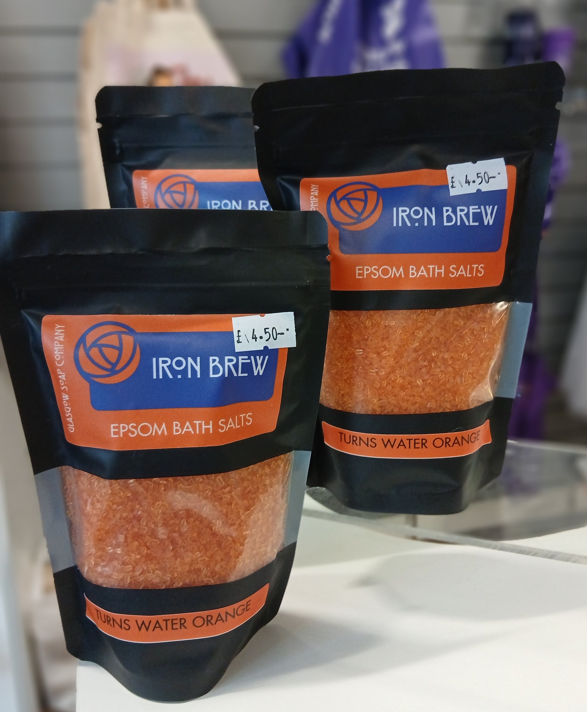 Iron Brew Epsom Bath Salts