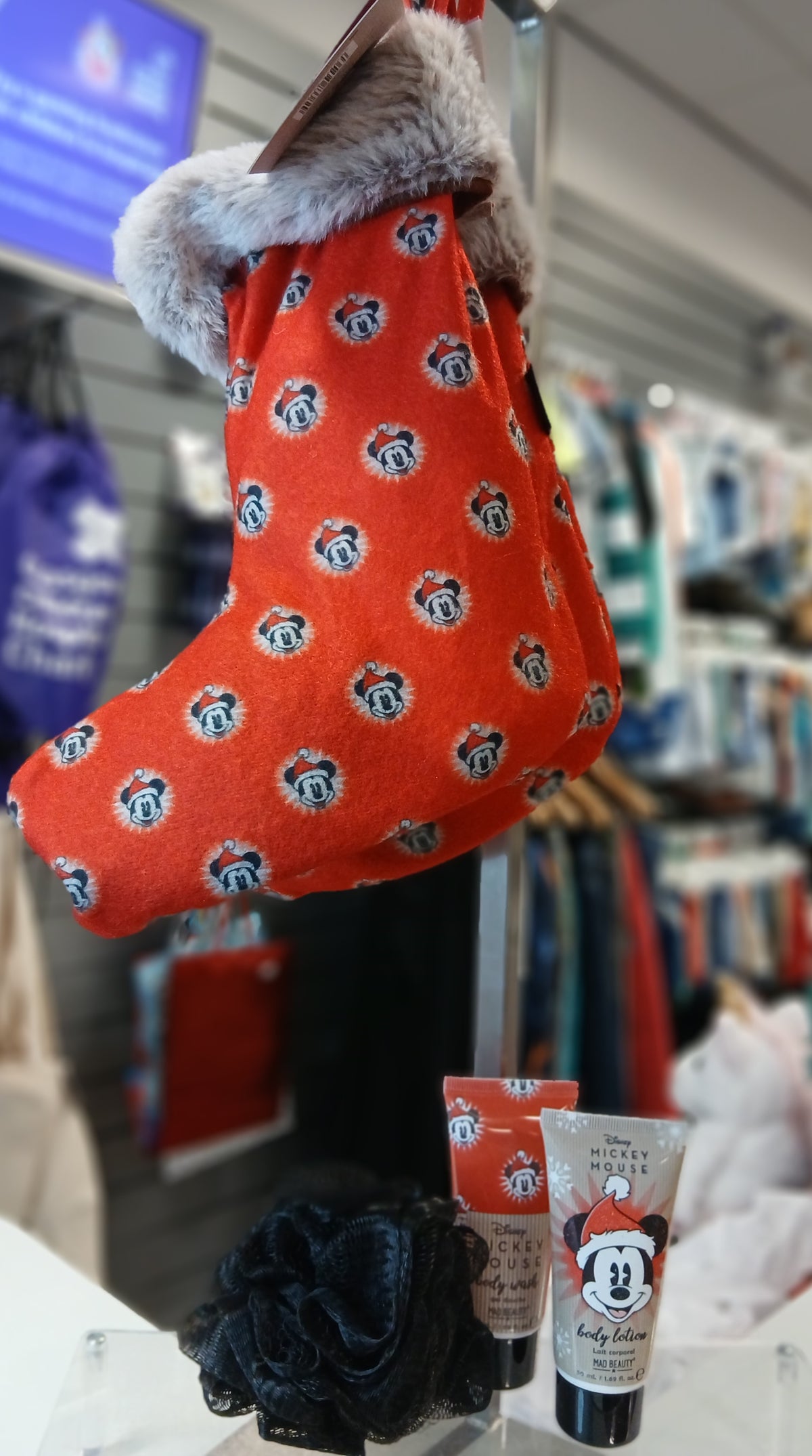 Mickey Mouse Christmas Stocking Gift Set