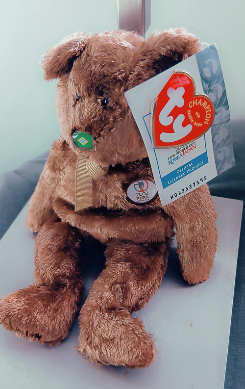 2002 Fifa World Cup TY Beanie Babies - Brazil