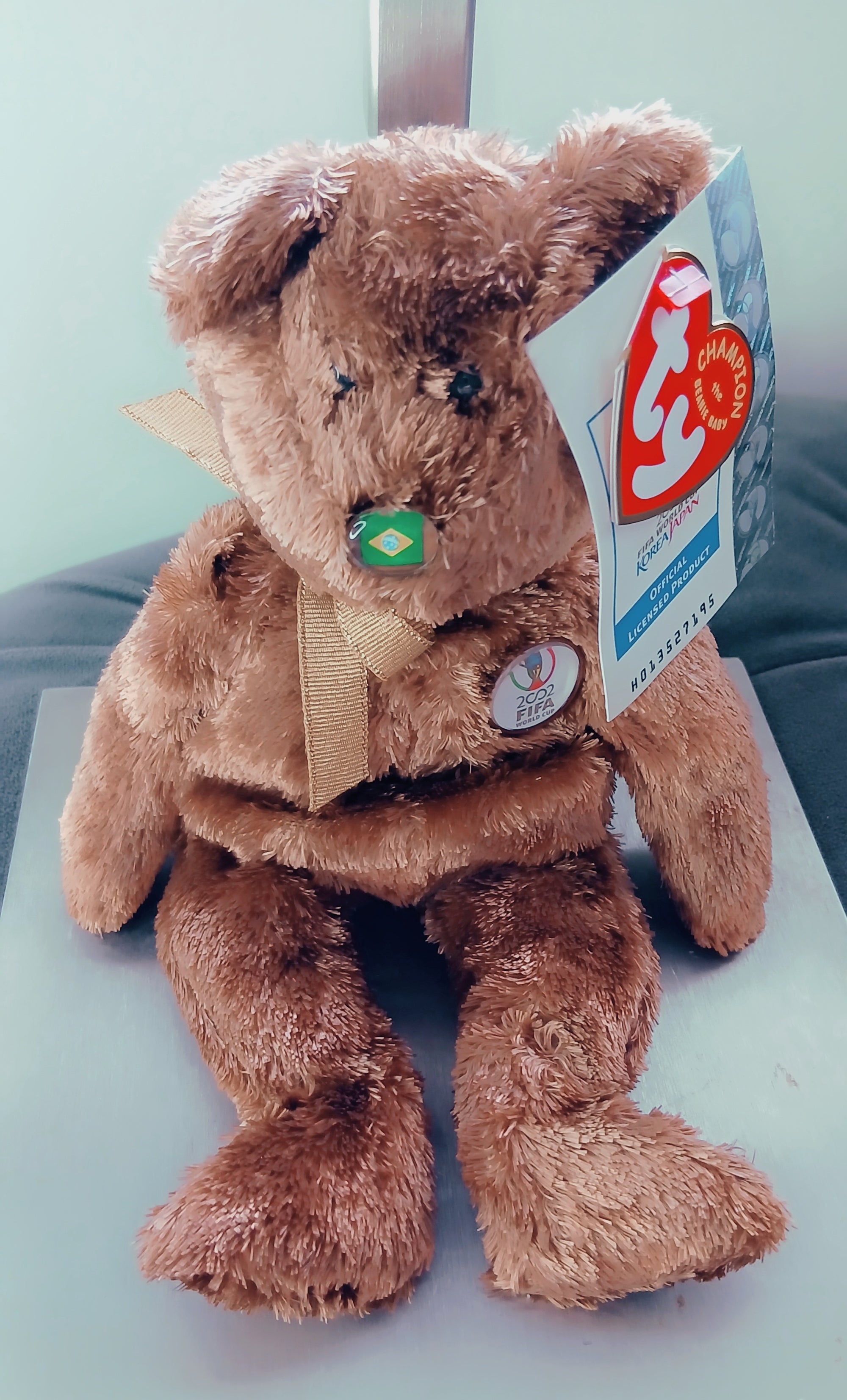 2002 Fifa World Cup TY Beanie Babies - Brazil