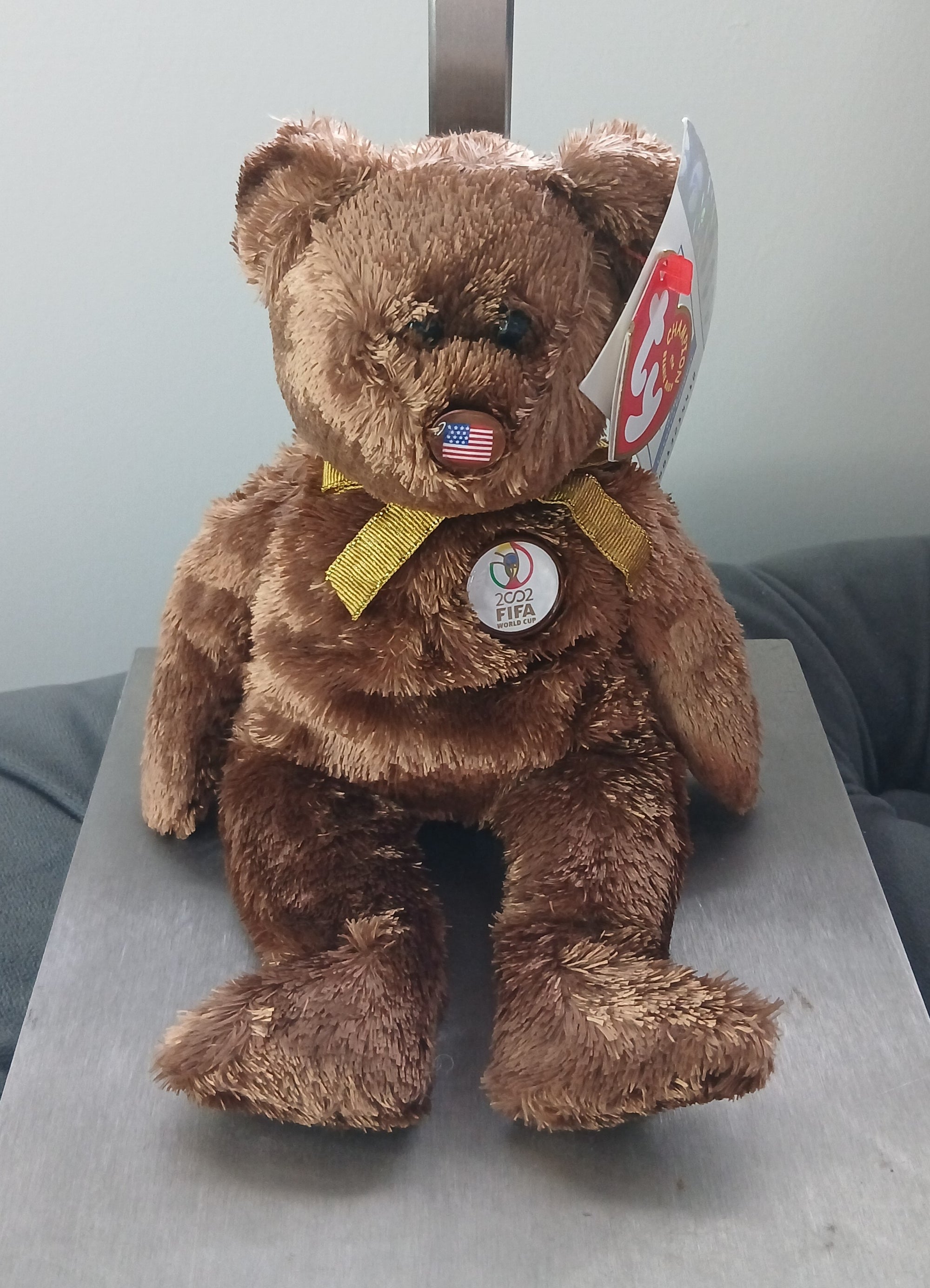 2002 Fifa World Cup TY Beanie Babies -America