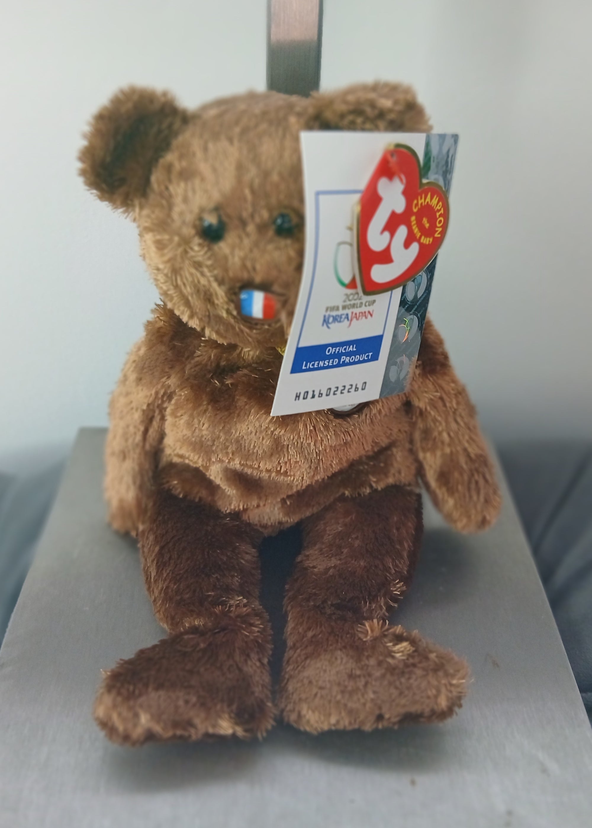 2002 Fifa World Cup TY Beanie Babies - France