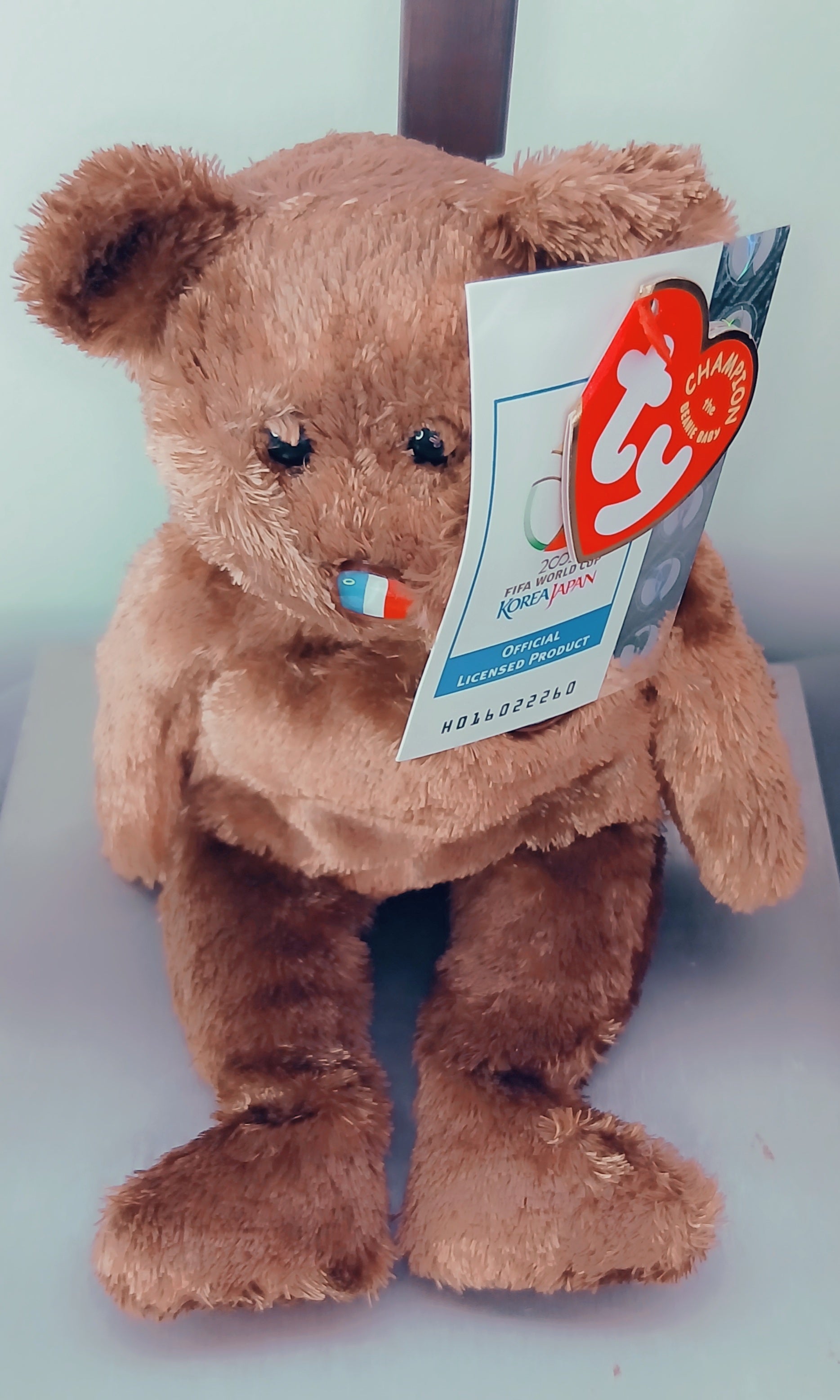 2002 Fifa World Cup TY Beanie Babies - France