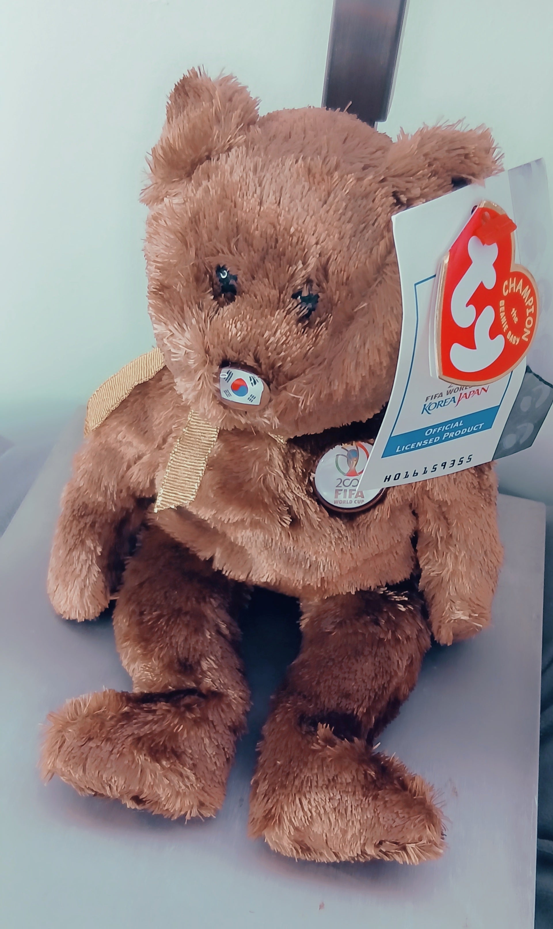 2002 Fifa World Cup TY Beanie Babies - Korea Republic