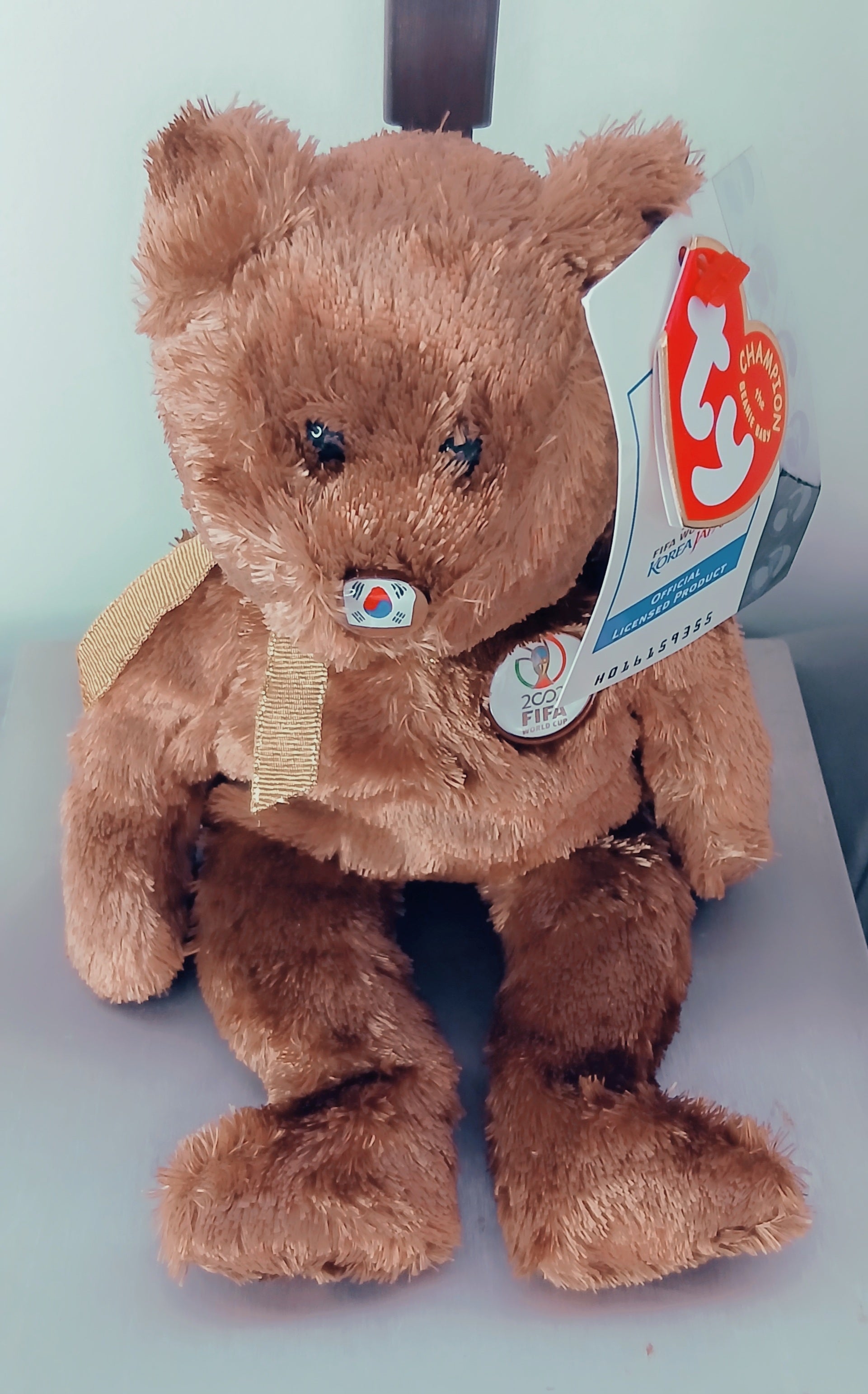 2002 Fifa World Cup TY Beanie Babies - Korea Republic