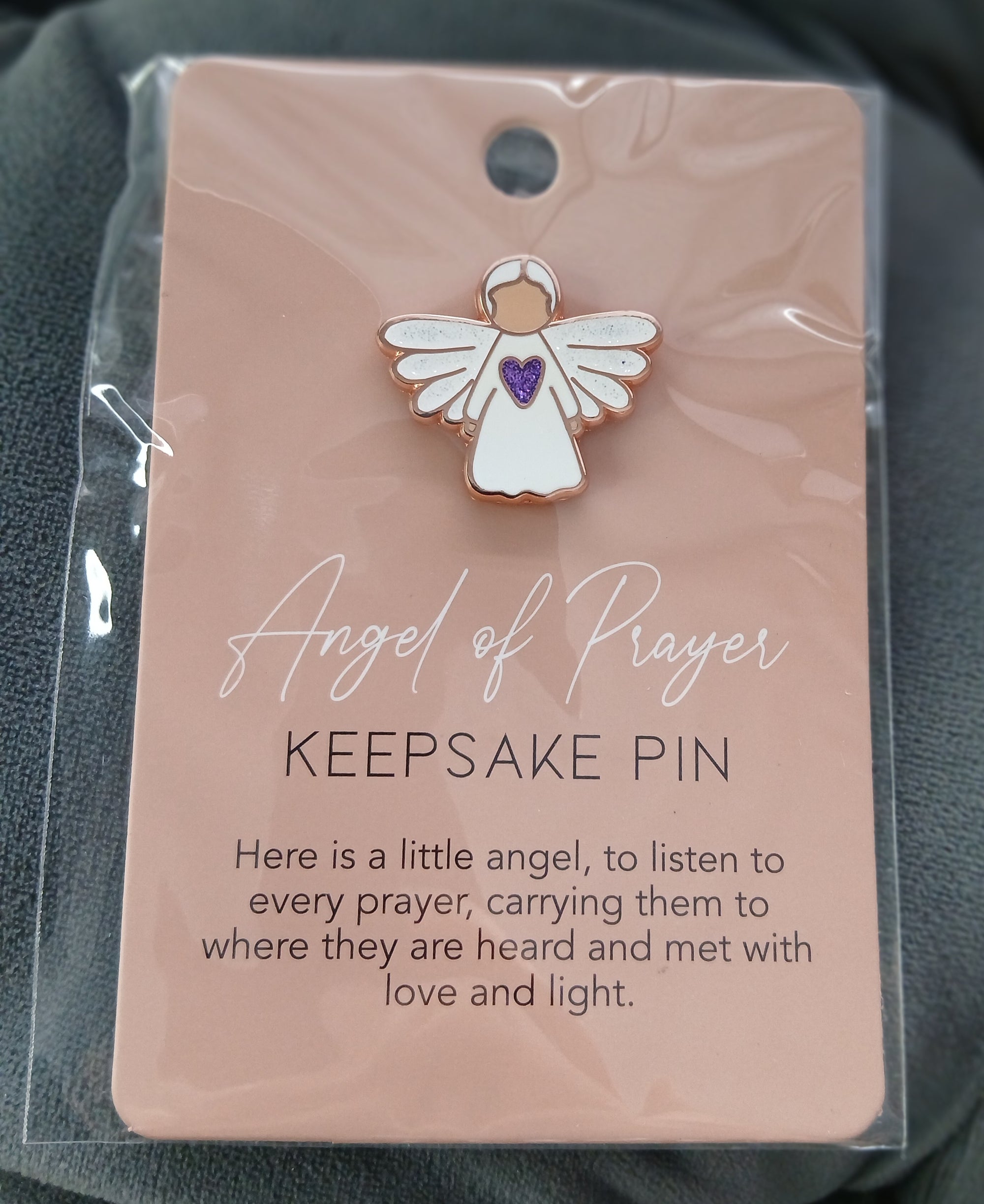 Keepsake Pin - Angel of Prayer