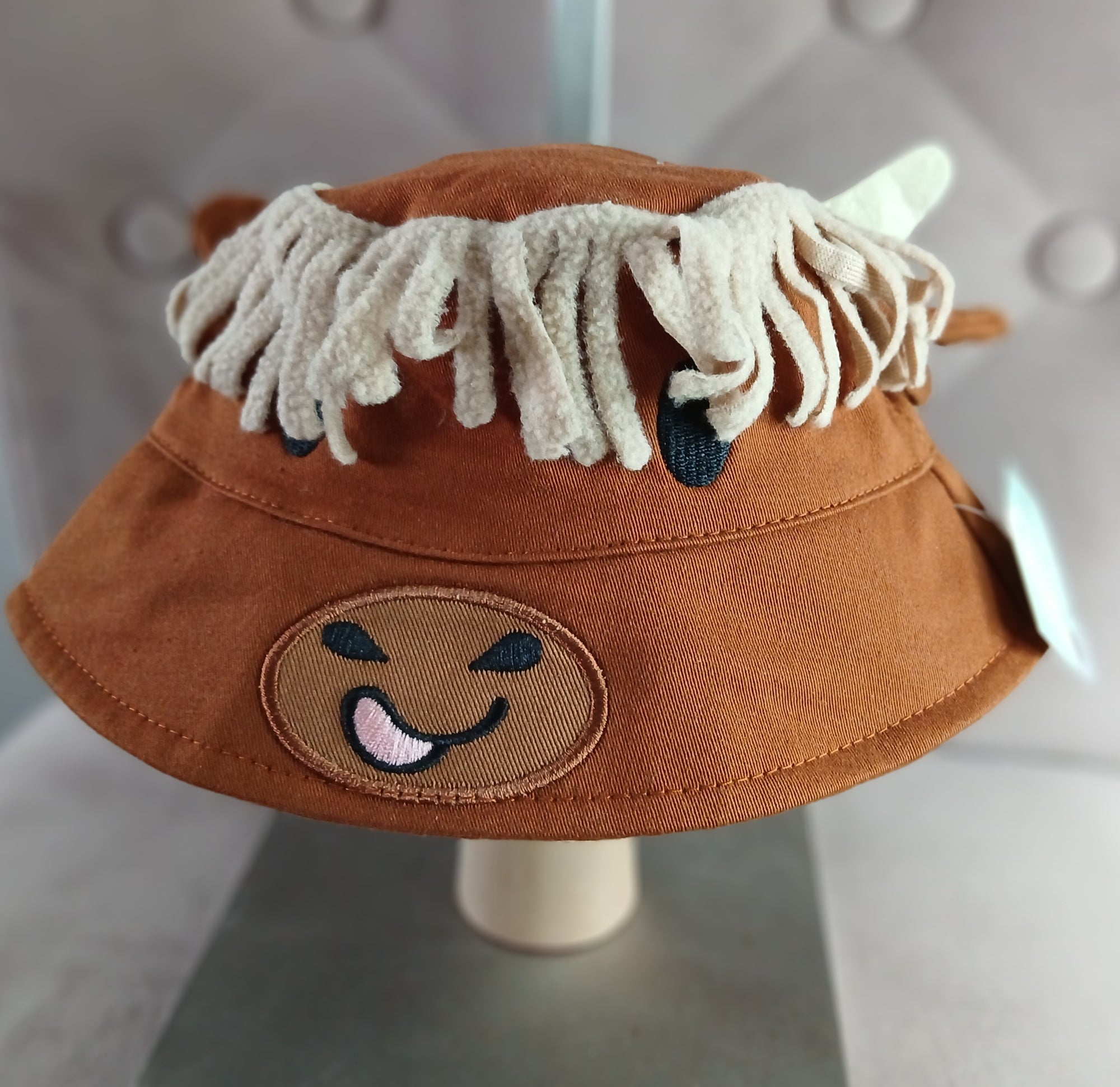 Highland Cow Bucket Hat 0-12 months