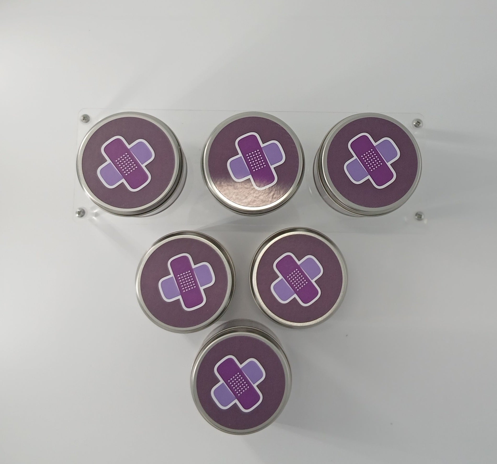 Tartan Candle
