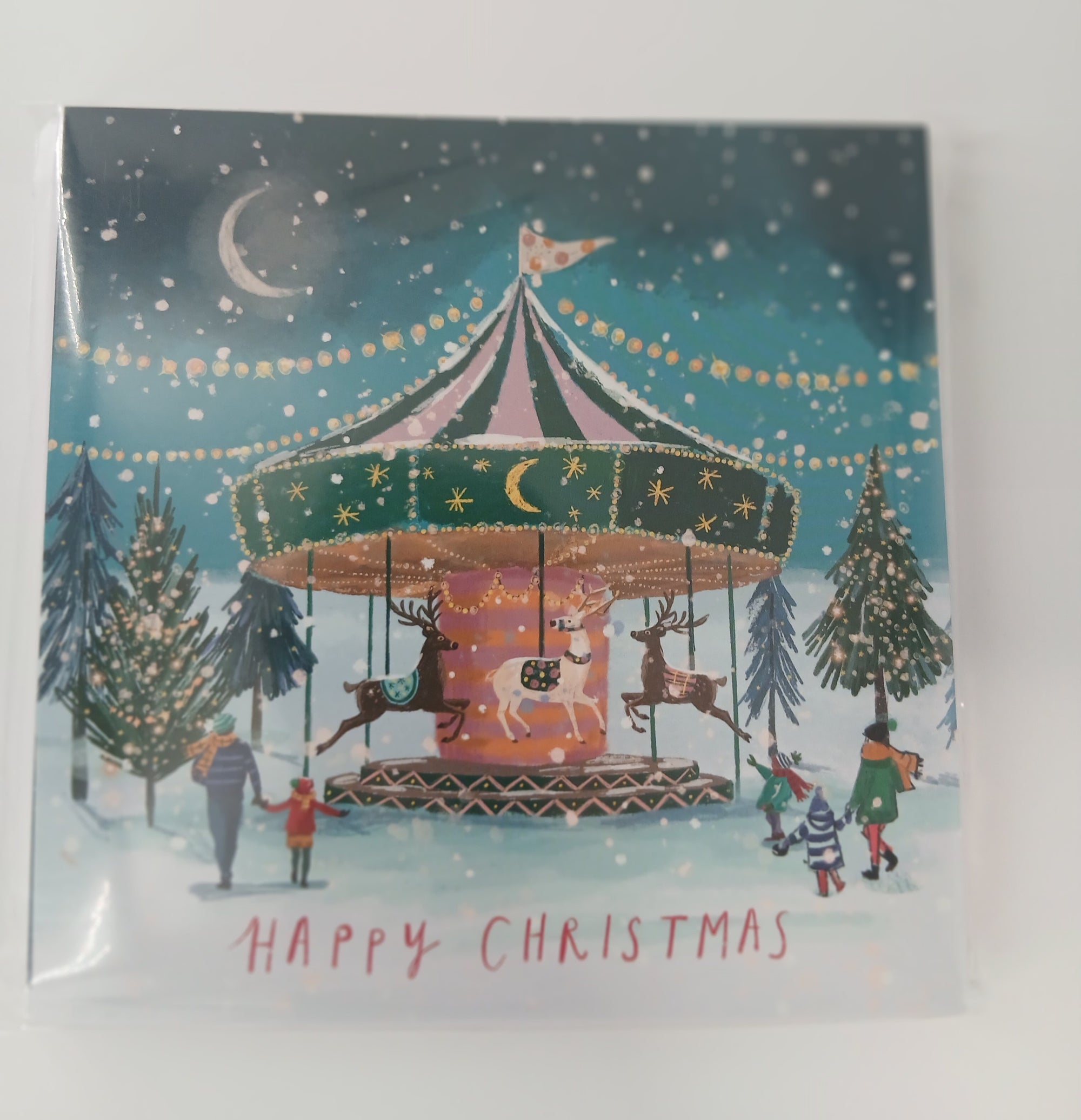 Christmas Carousel Christmas Cards