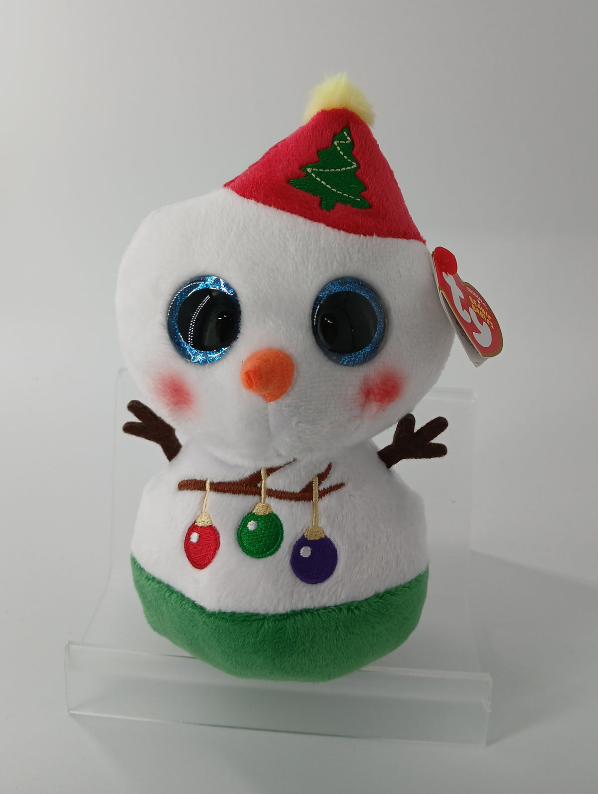 Bobble Snowman TY Festive Cuddly
