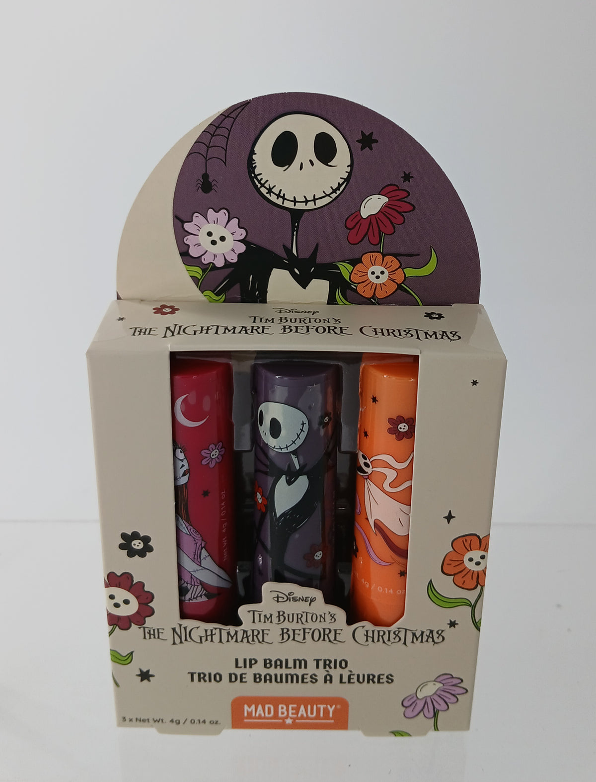 Nightmare Before Christmas Lip Balm Trio